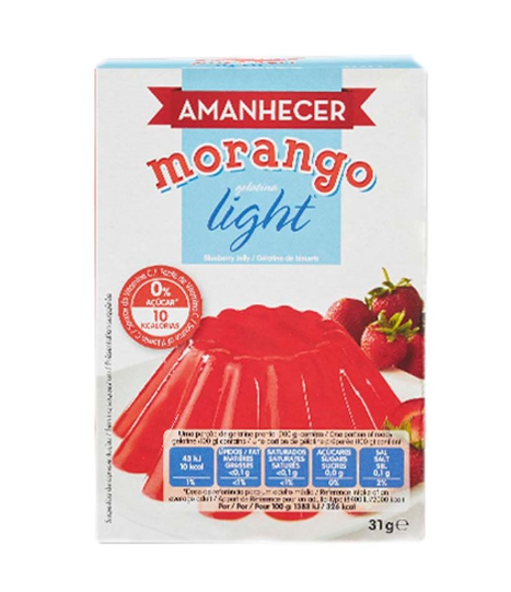 Amanhecer Light Fruit Gelatin 